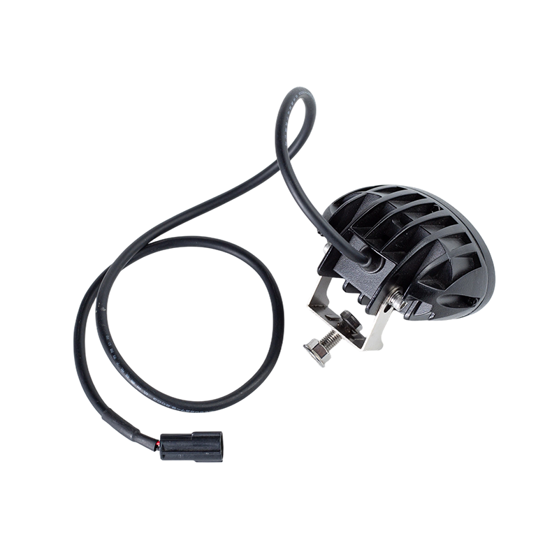 IP67 6W DC9-80V Oval Wide Tignum Rubrum / Blue Forklift Salutis Admonitio lux