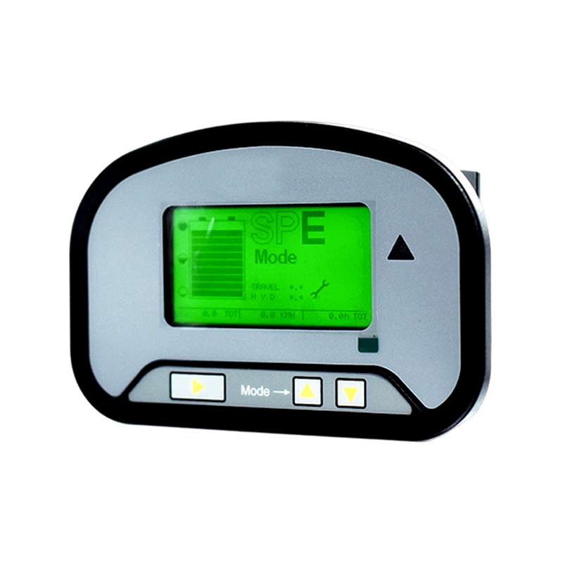 FLYB-0175 IP65 CAN Bus Segmentum LCD Dashboard For 12V Electric Industrial Forklifts
