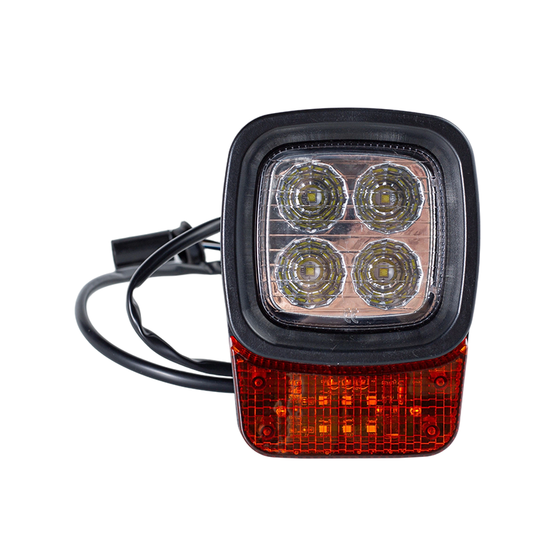 I Multifunction deducto lux / IV-DUXERIT Opus lux cum signo et Position lux forklift