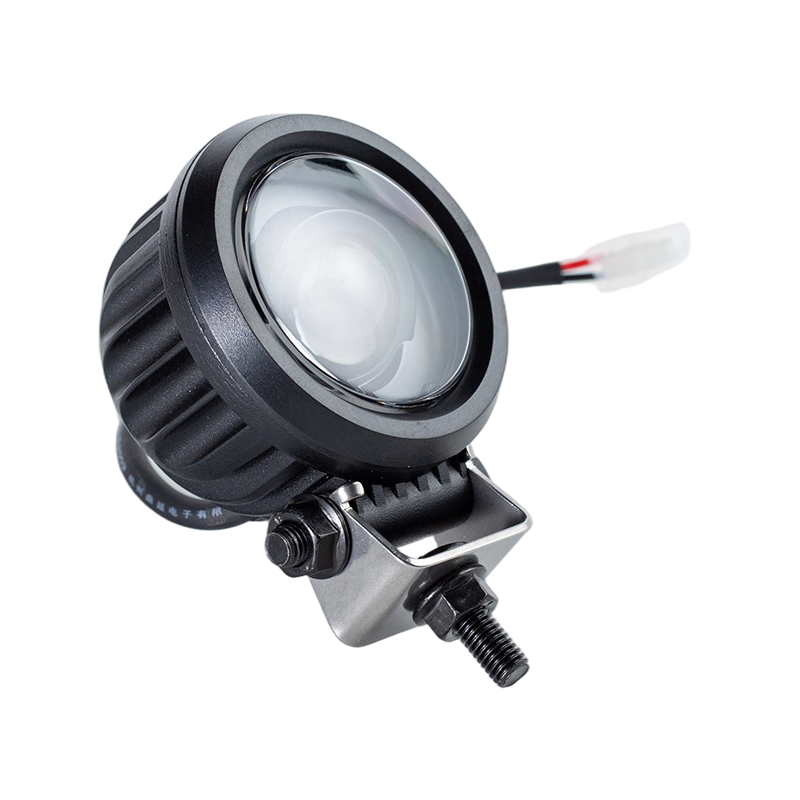 IP67 5W DC9-80V Oblique rotundus Blue Spot Forklift Safety Admonitio Lux