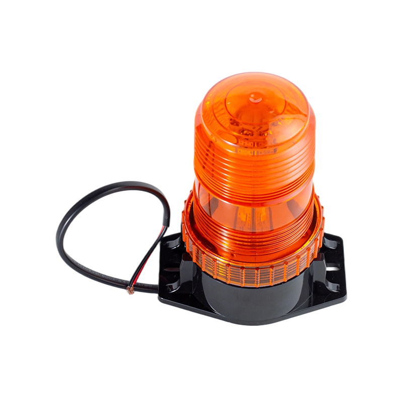IP65 8W DC9-80V 360° Amber Strobe Beacon Admonitio Light For Forklifts