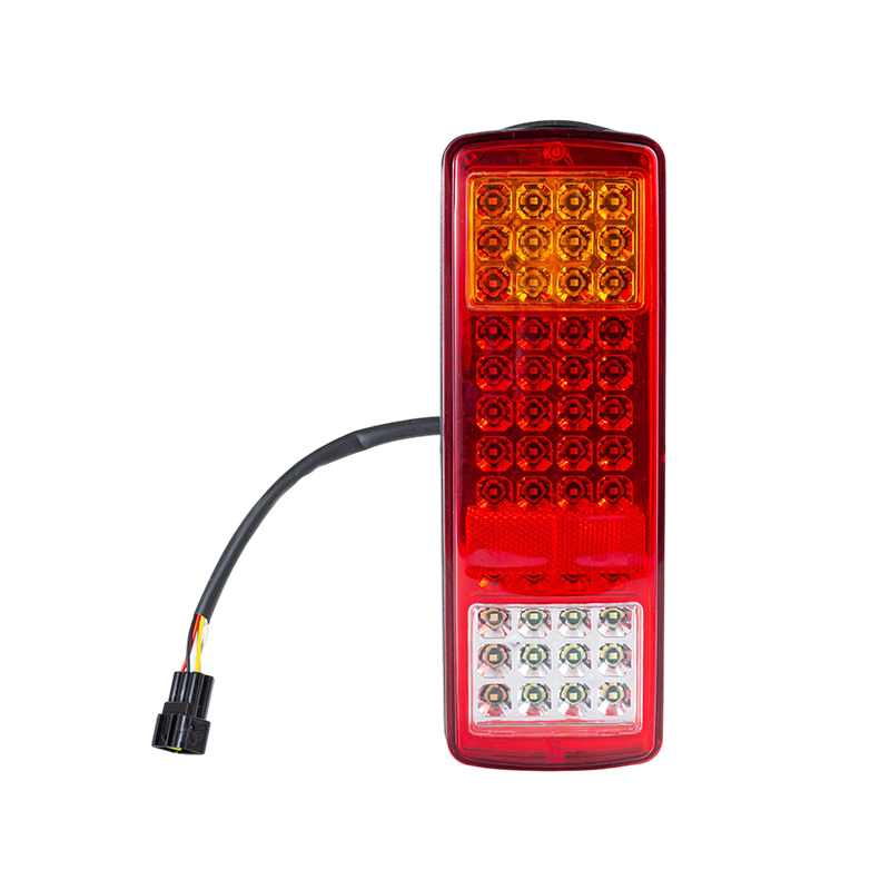 FLDJ-SSWD-002 IP55 6W DC12-24V 3-Color Integrated DUXERIT Audi caudam lux (Turn signum + Position Lux + Reverse Light)