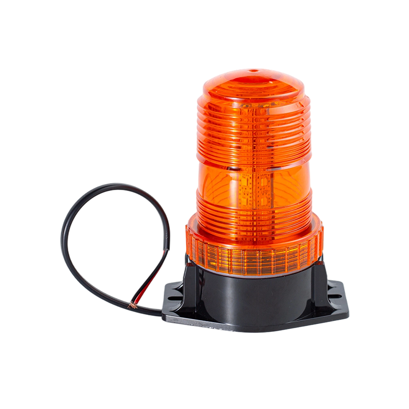 IP65 8W DC9-80V 360° Amber Strobe Beacon Admonitio Light For Forklifts