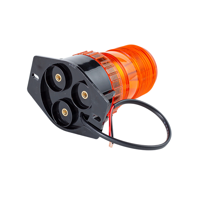 IP65 8W DC9-80V 360° Amber Strobe Beacon Admonitio Light For Forklifts