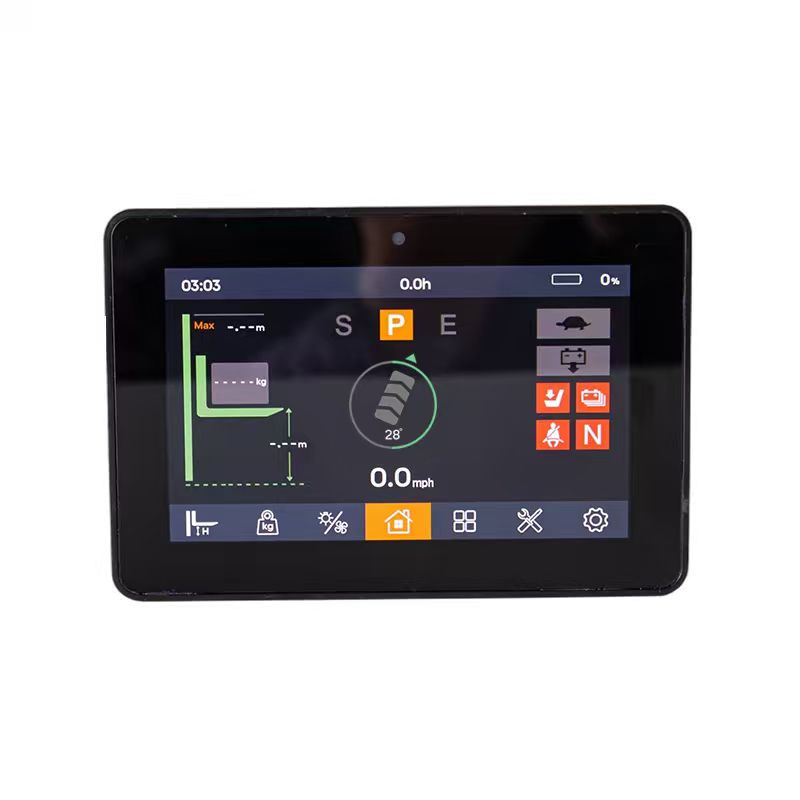 IP66 5-inch Landscape CAN Bus Touch Dashboard / DC16V-DC120V Wide Voltage FLYB-1005-1