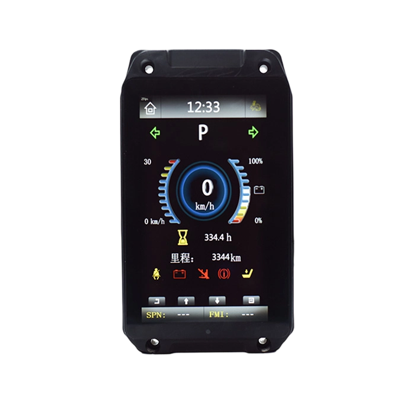 FLYB-MI IP65 7-inch CAN Bus Dashboard for Construction and Forklift Vehicula