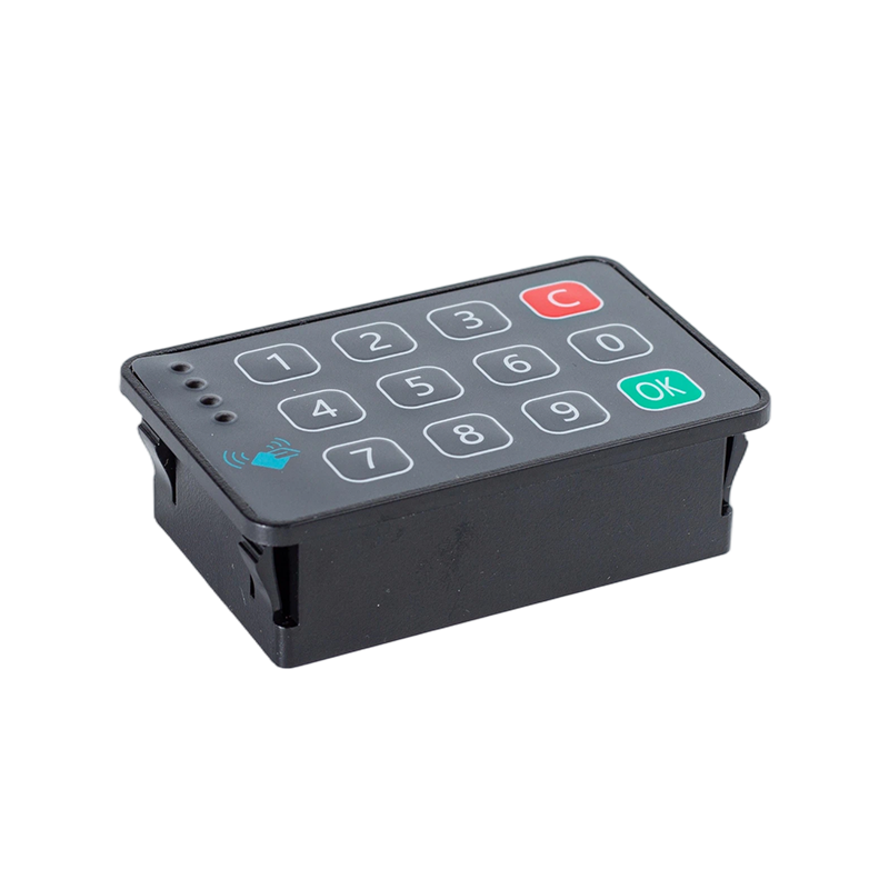 Horizontal IC Card Reader with Keypad / CAN2.0 125K Baud / Industrial Vehiculum Classis Management Access Imperium